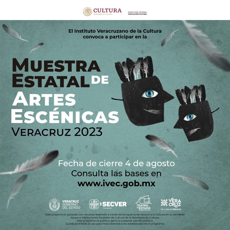 Convoca IVEC a participar en Muestra Estatal de Artes Escénicas Veracruz 2023