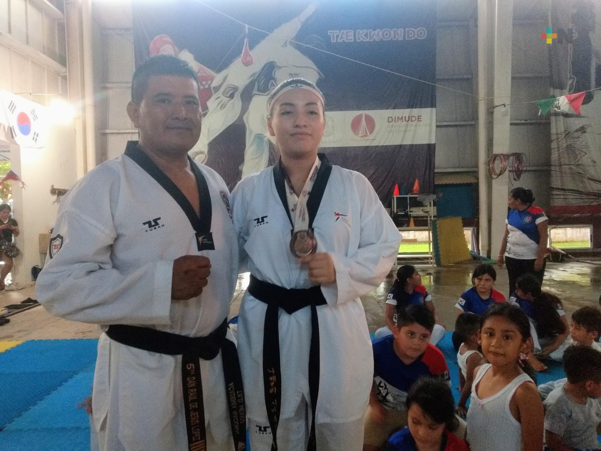 Ganó medalla de bronce en Juegos Nacionales Conade