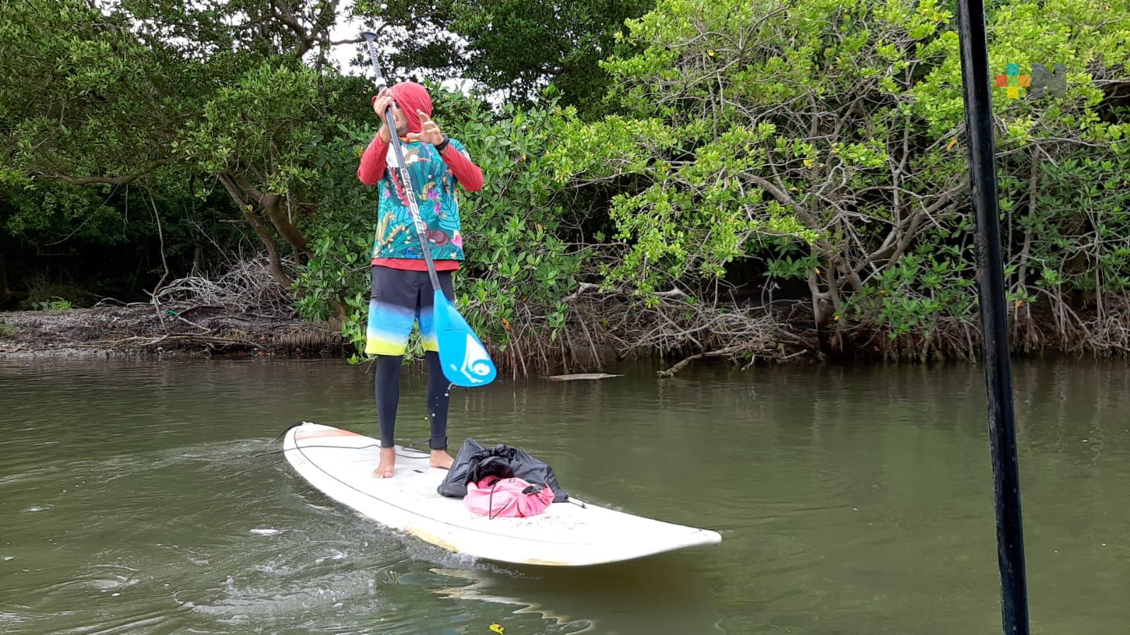 Realizan jornada masiva de limpieza en la laguna de Mandinga