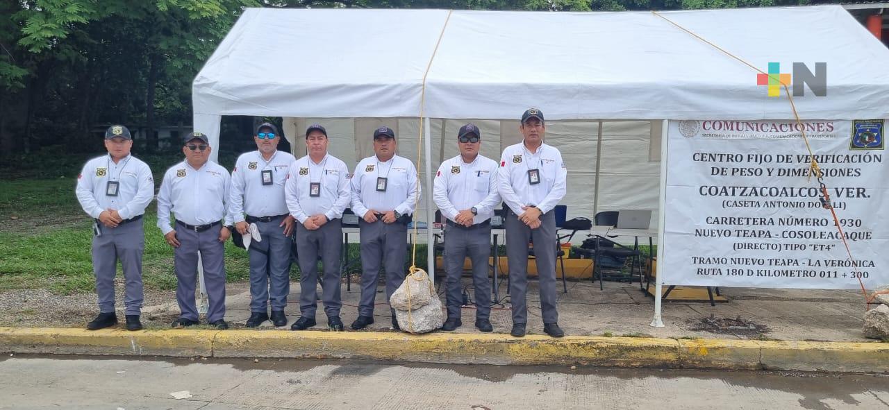 Mantiene Centro SICT Veracruz operativos viales en carreteras federales