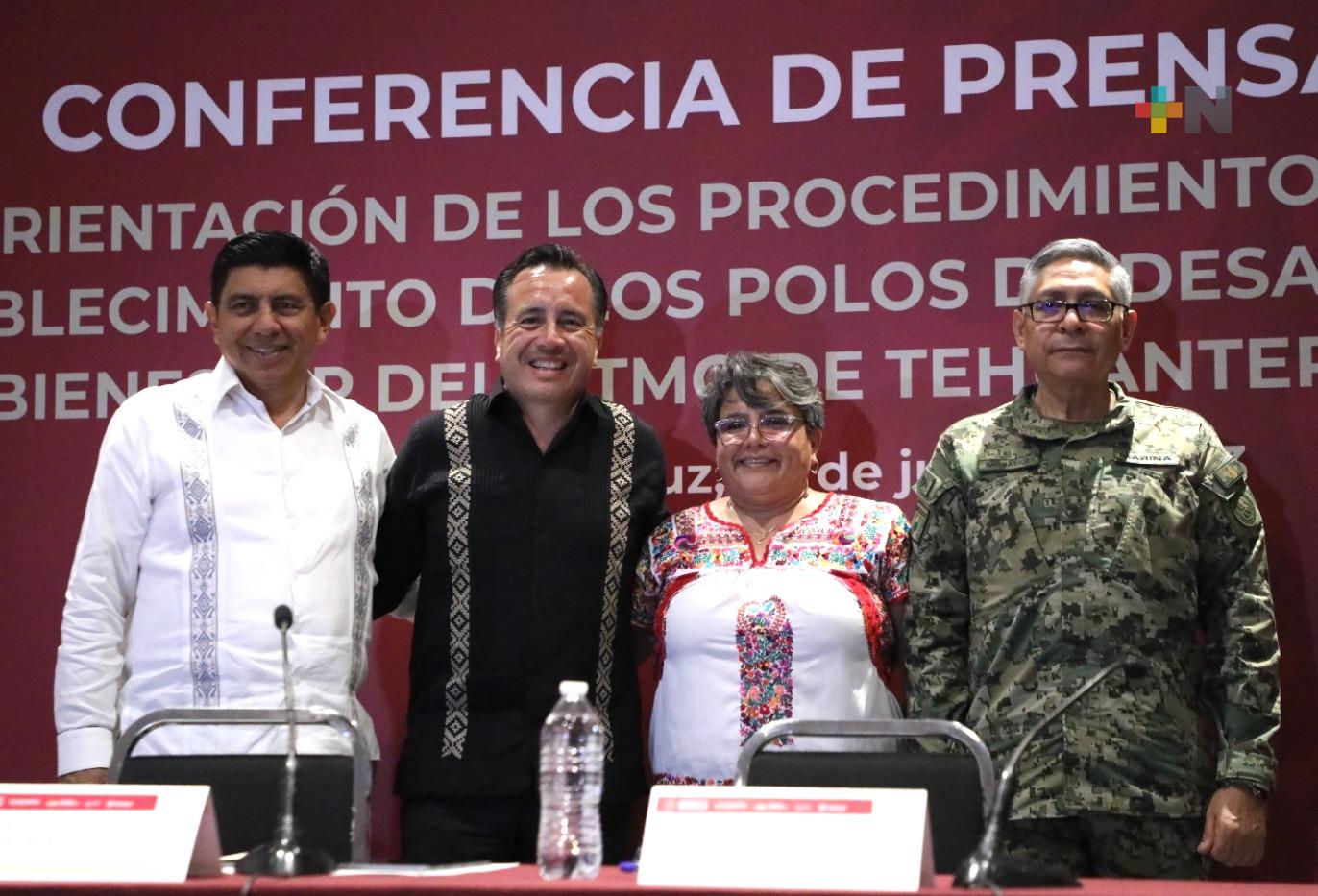 Gobiernos federal y estatal presentan estímulos para atraer inversiones al Istmo