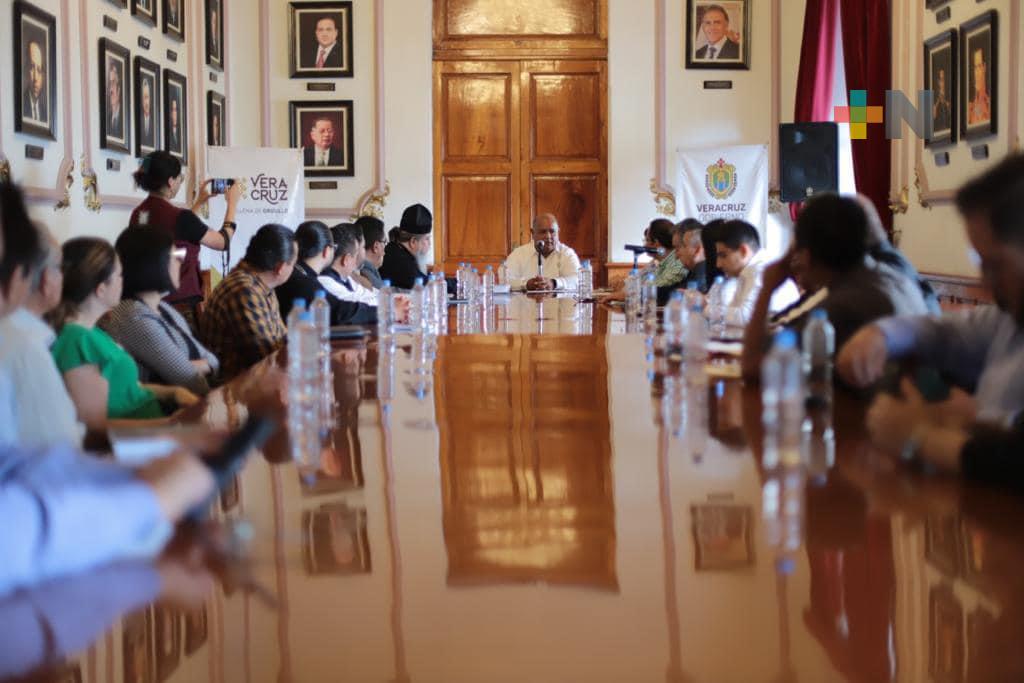 Gobierno refrenda lazos de colaboración ante el Consejo Interreligioso del Estado: Eric Cisneros