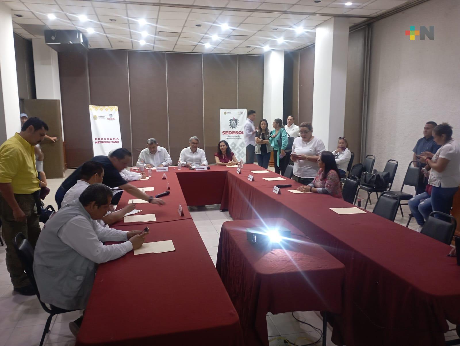 Presentan Programa Metropolitano de Coatzacoalcos