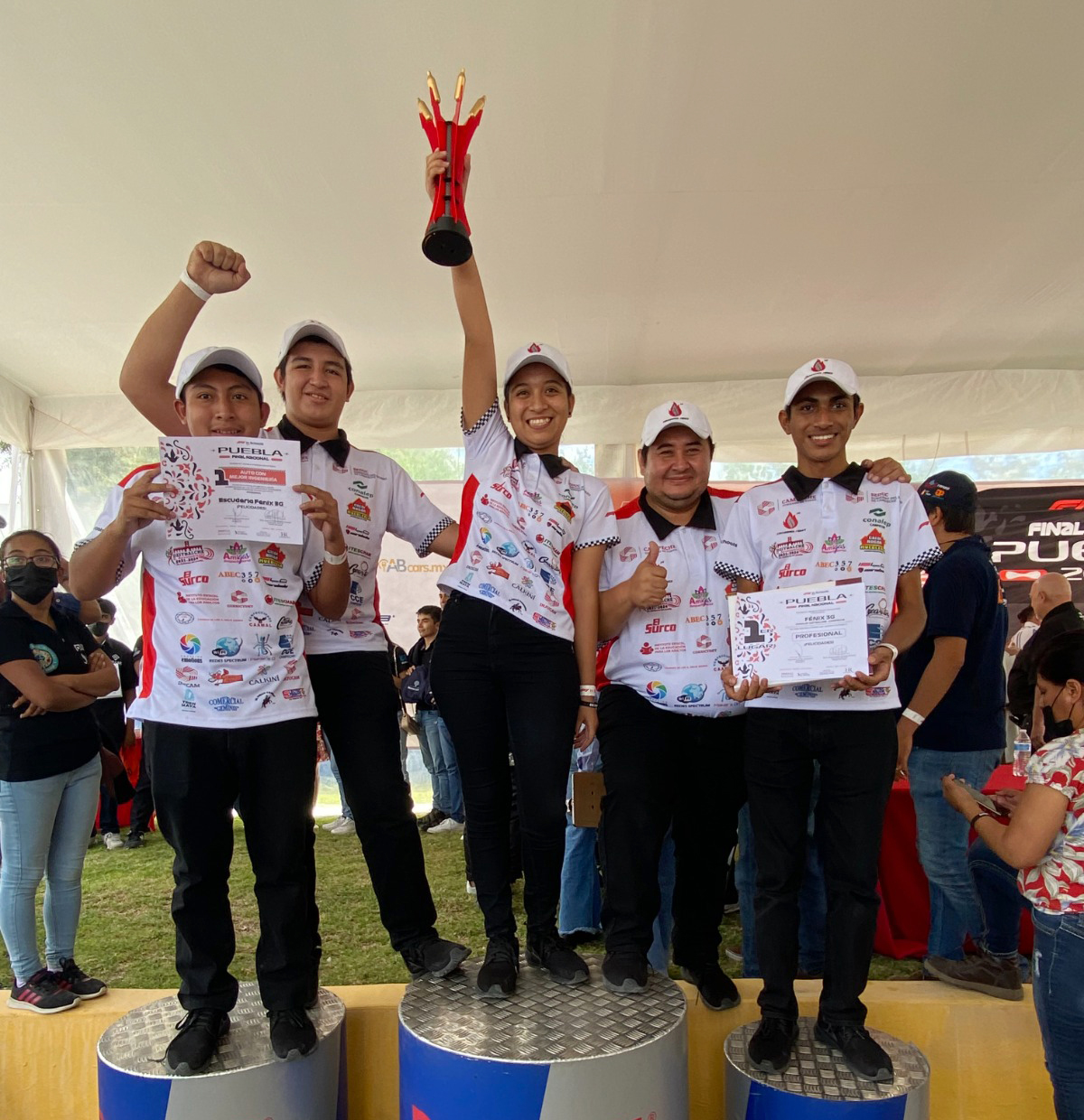 Estudiantes del Conalep representarán a México en Mundial Singapur 2023 con prototipo de Fórmula 1