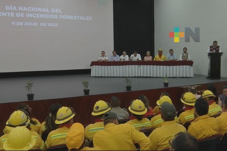 Sedema conmemora Día Nacional del Combatiente de Incendios Forestal
