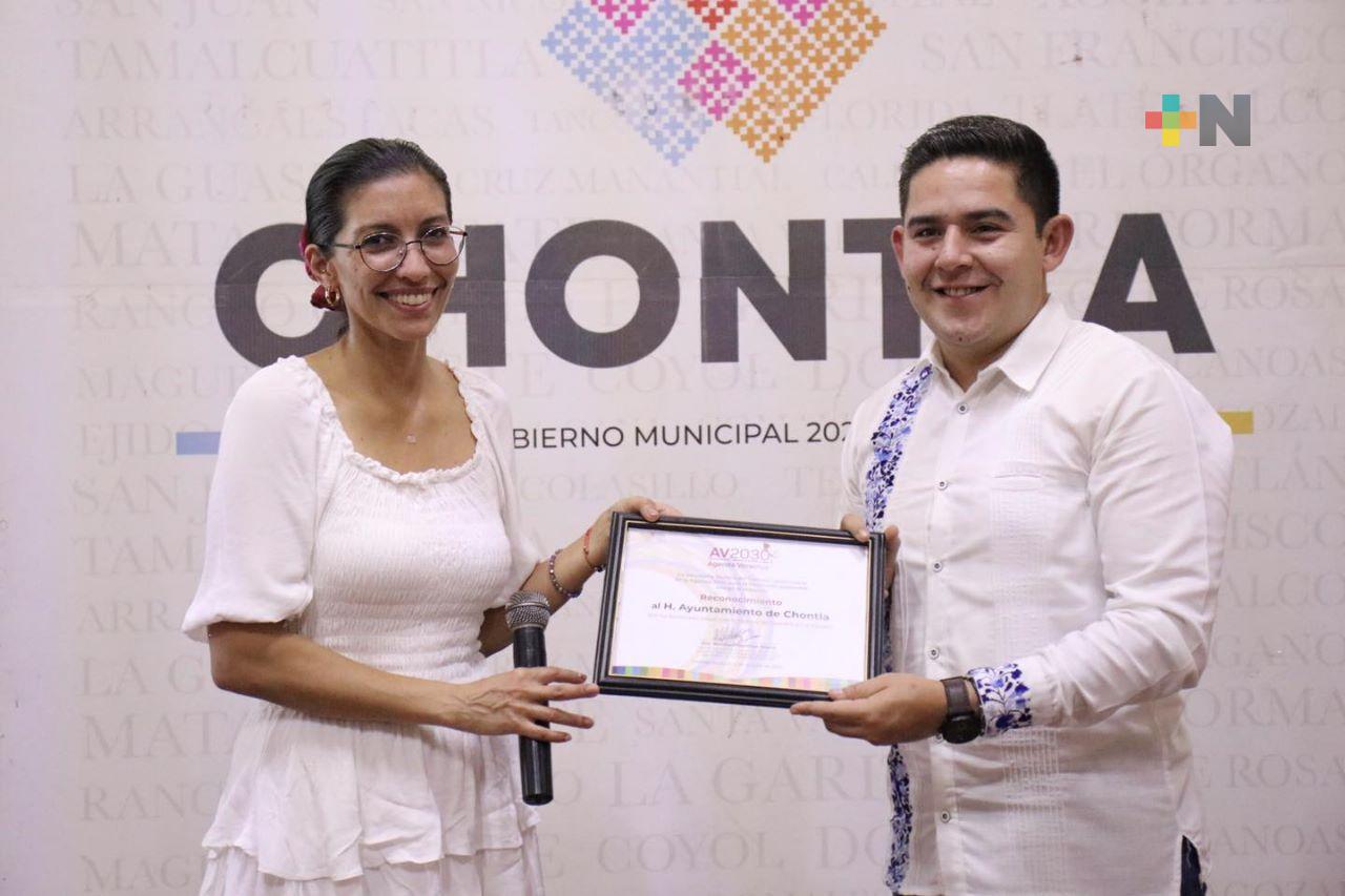 Chontla dirige su Plan de Desarrollo Municipal en dirección a la Agenda 2030