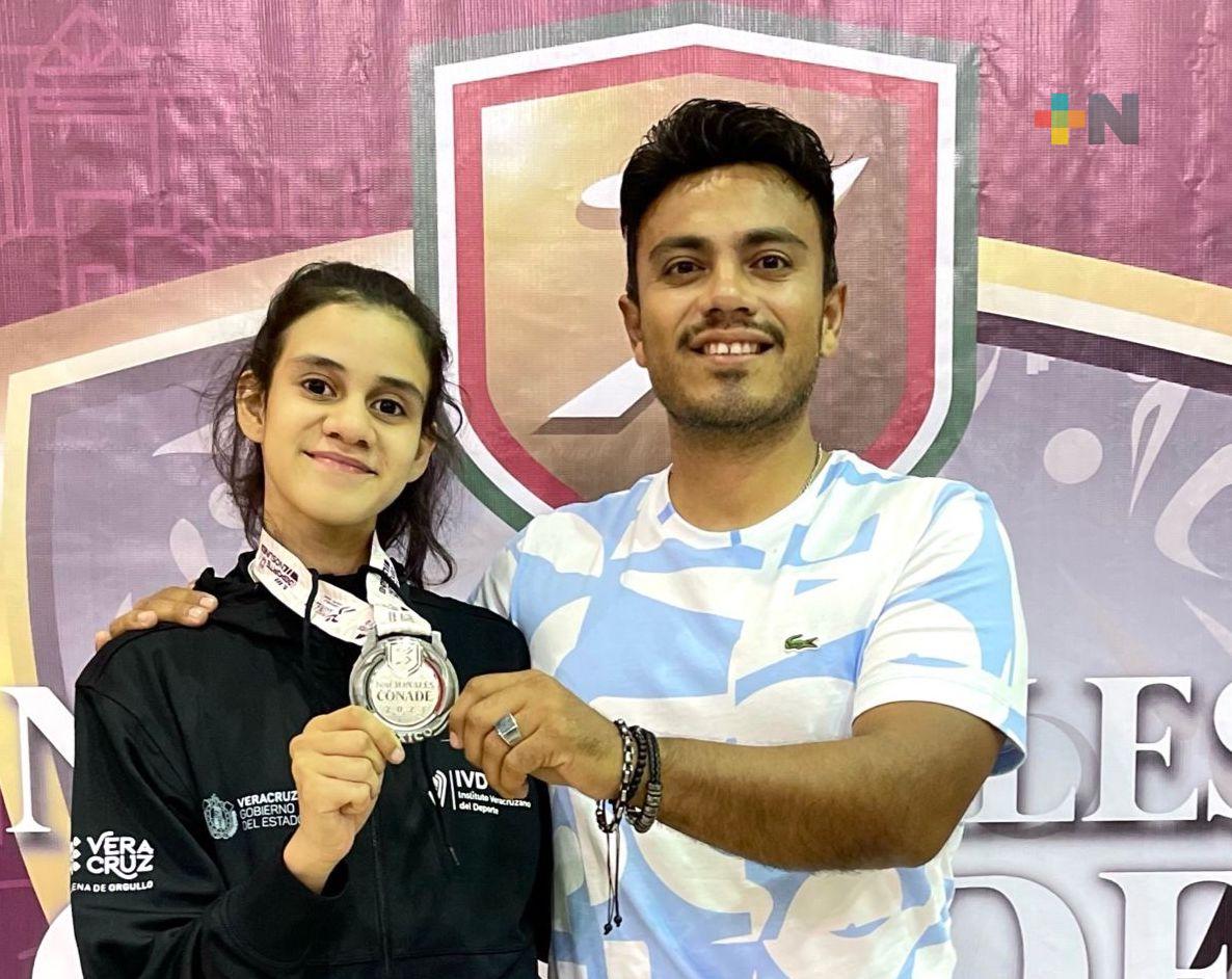 Bárbara Méndez ganó medalla de plata en Nacionales Conade 2023