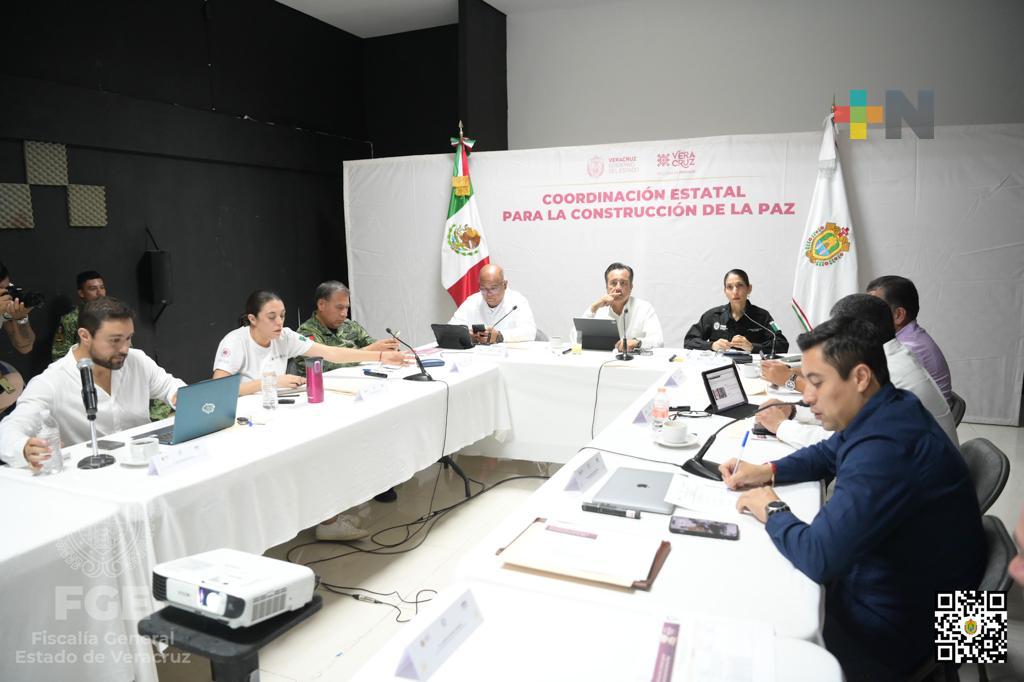 En Tierra Blanca sesionó la Mesa para la Construcción de la Paz