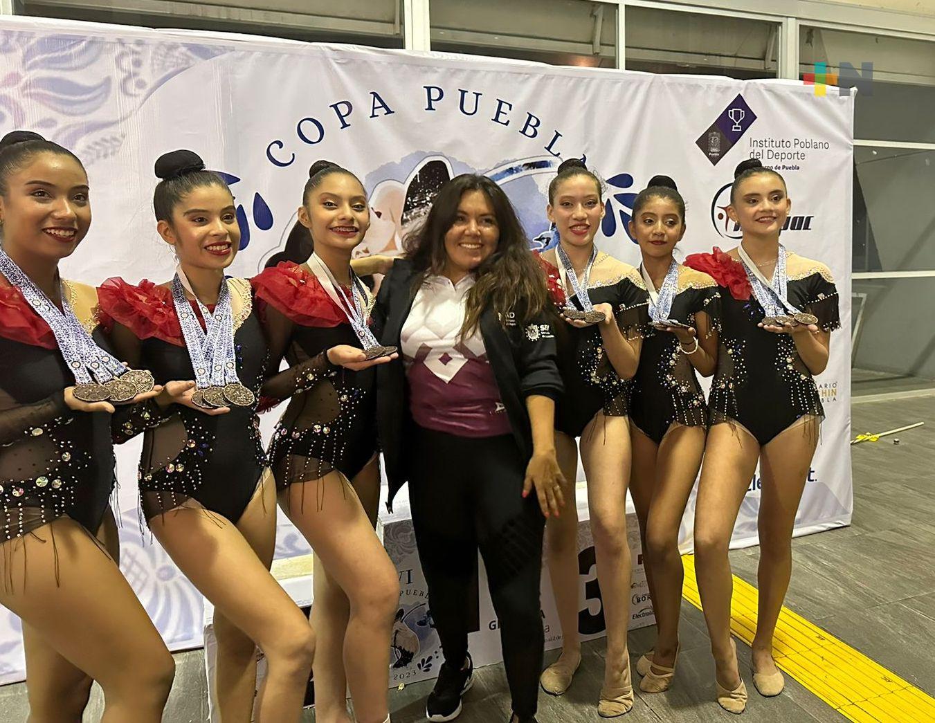 Destacan gimnastas de Club de Oro en Nacionales Conade y Copa Puebla 2023