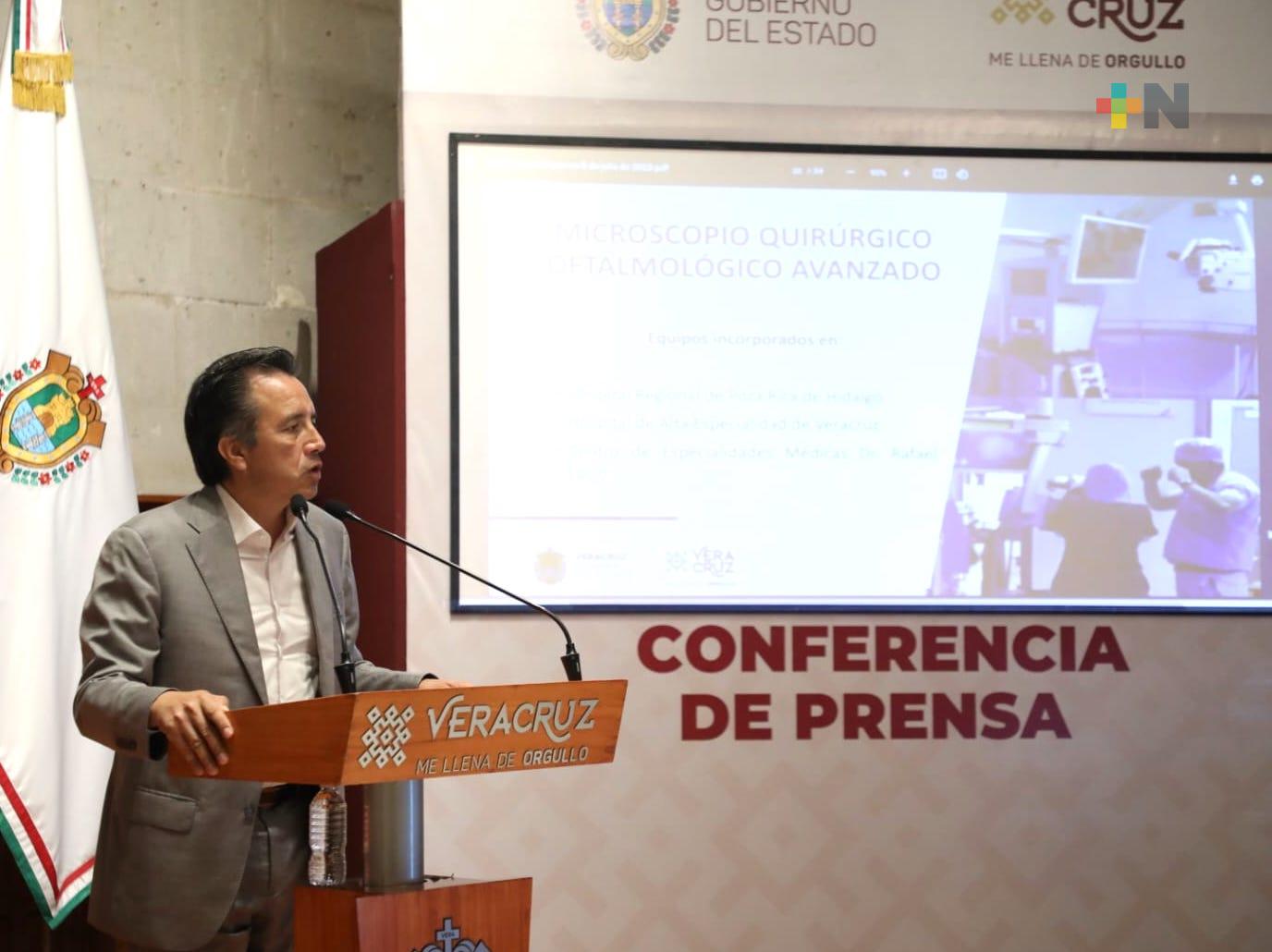 Estado de Veracruz registra histórica inversión en sector salud, con más de 492 mdp