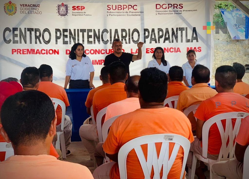 Realiza DGPRS concurso «La estancia más limpia en centros penitenciarios del estado»