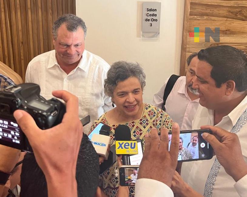 Confía Beatriz Paredes en conseguir las 150 mil firmas del Frente Amplio por México