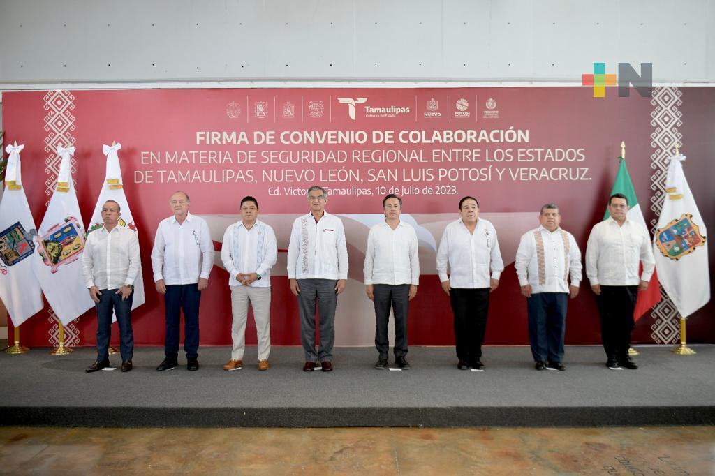 Veracruz, coordinado en seguridad con todos los estados vecinos