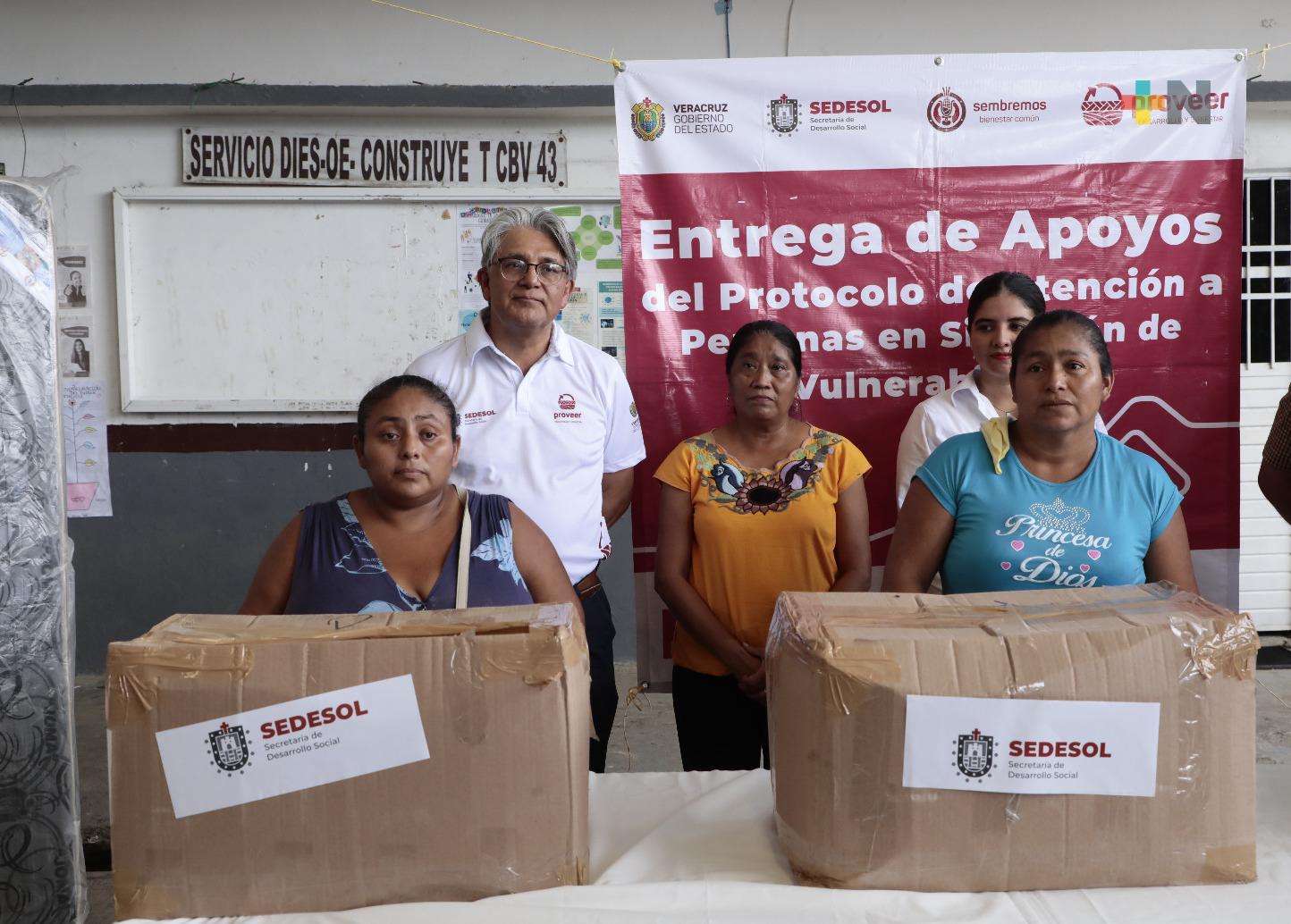 En 6 meses, cerca de mil personas vulnerables atendidas en la entidad: Sedesol