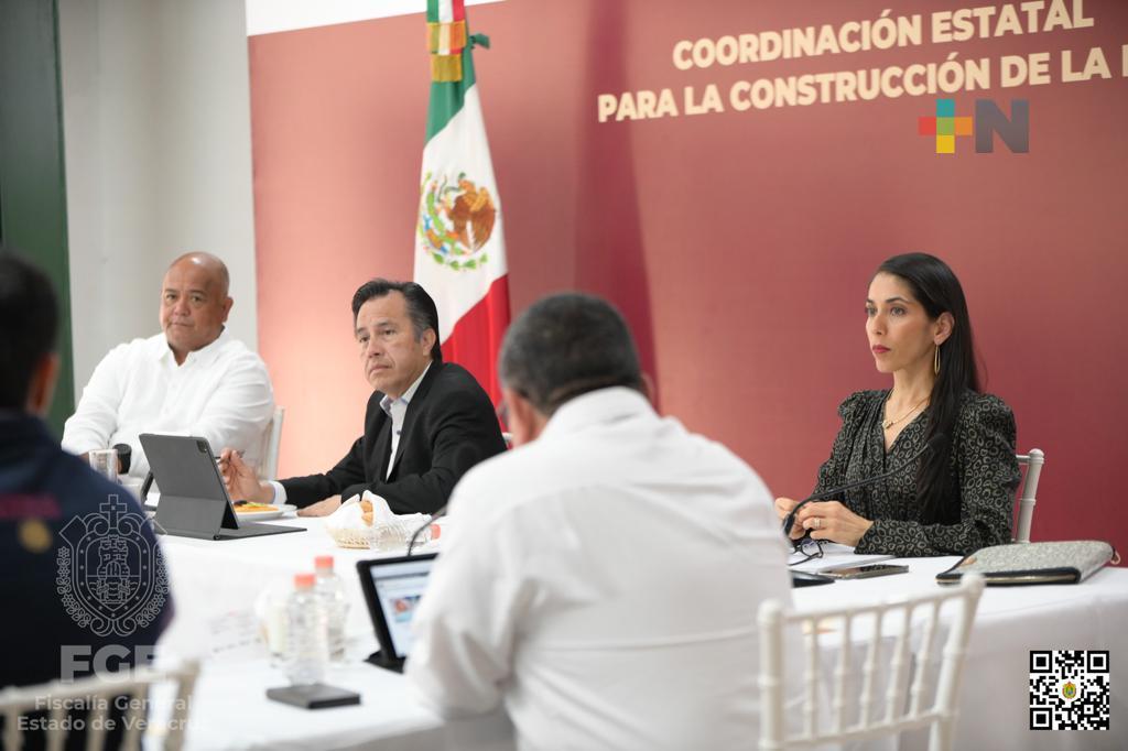 Encabeza Gobernador sesión de la Mesa de Coesconpaz, en Emiliano Zapata