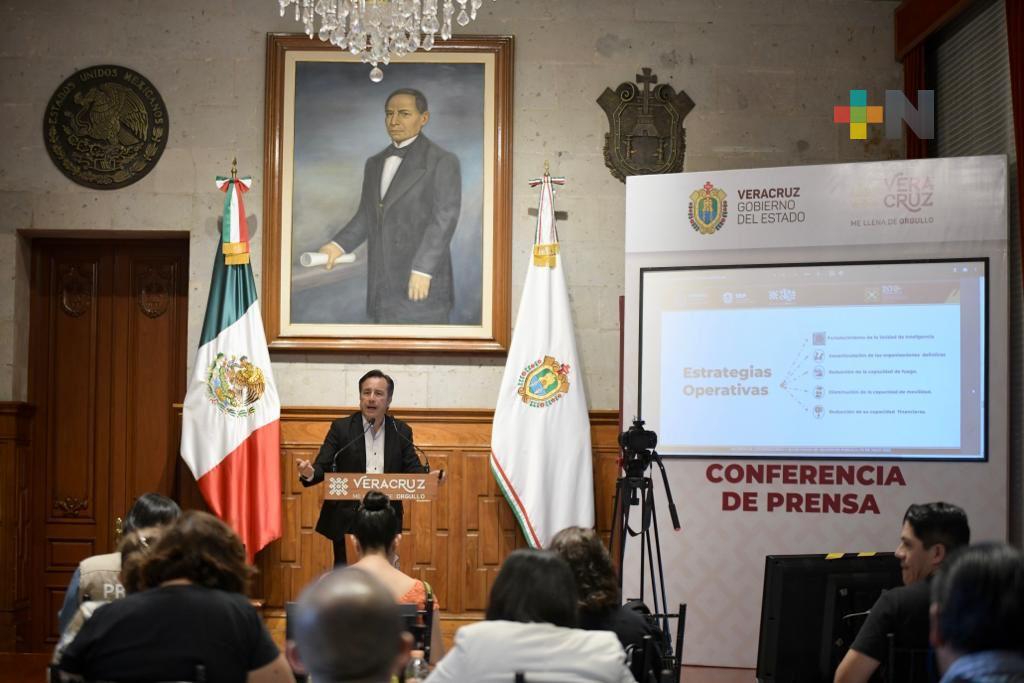 Estamos en un Veracruz más seguro porque actuamos coordinados: Gobernador