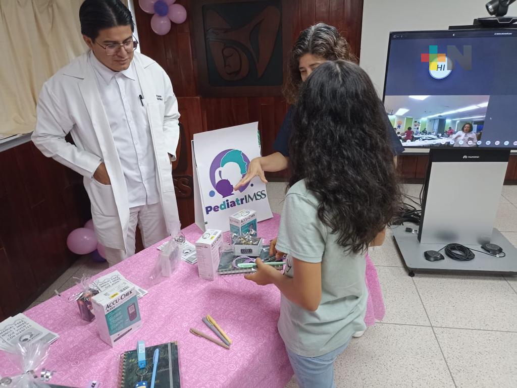IMSS Veracruz Sur desarrolla programa «Diabetes en Pediatría»
