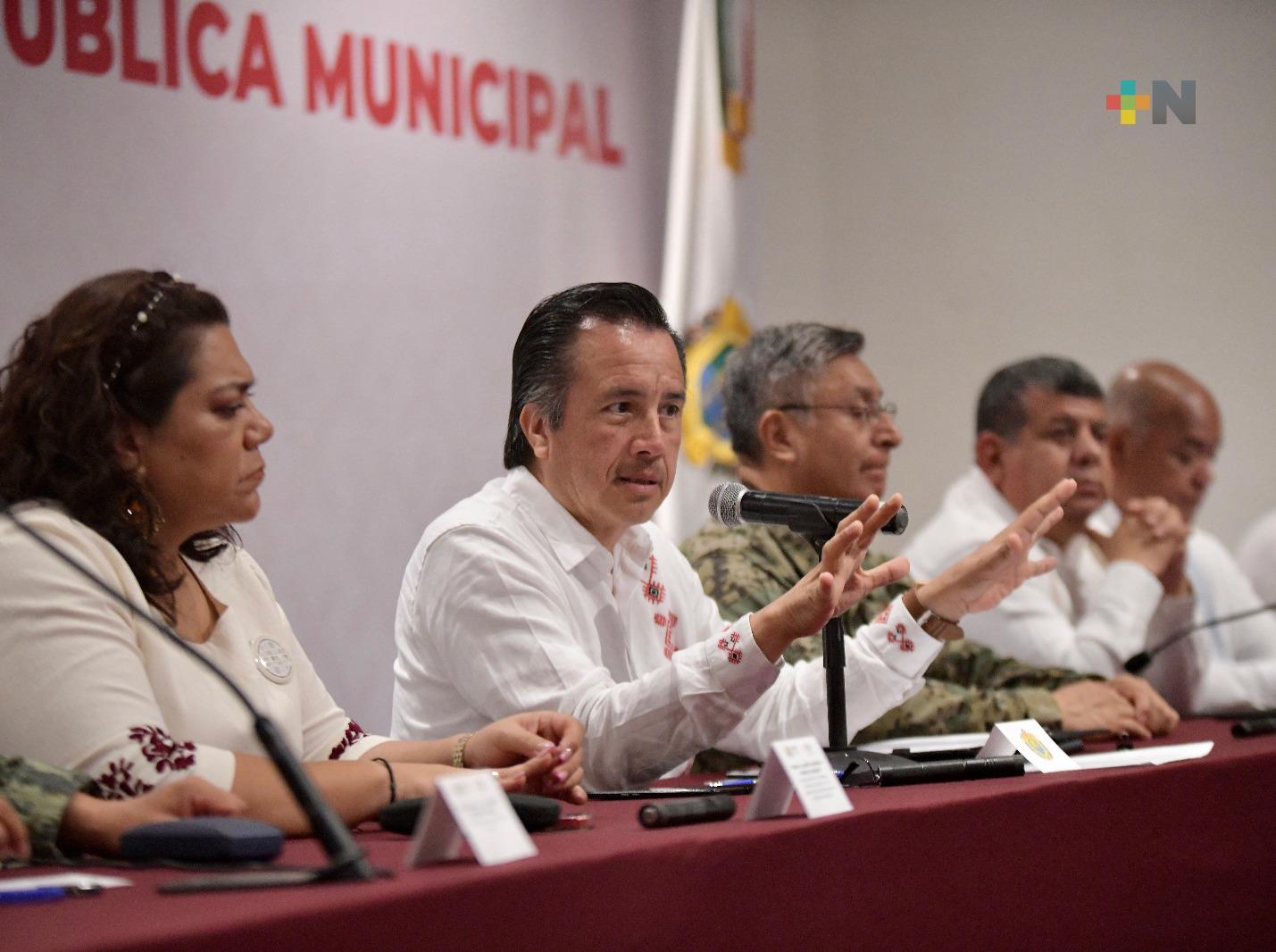 Afina Gobierno estrategia de prevención del delito con municipios