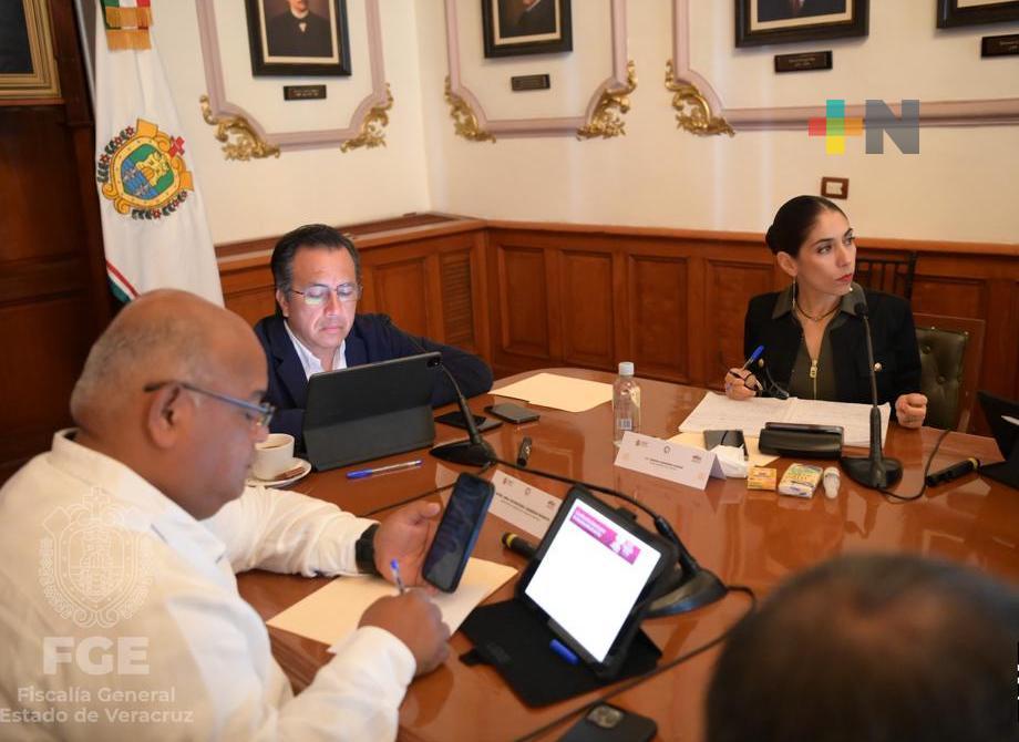 Mesa de Coesconpaz sesiona en Palacio de Gobierno