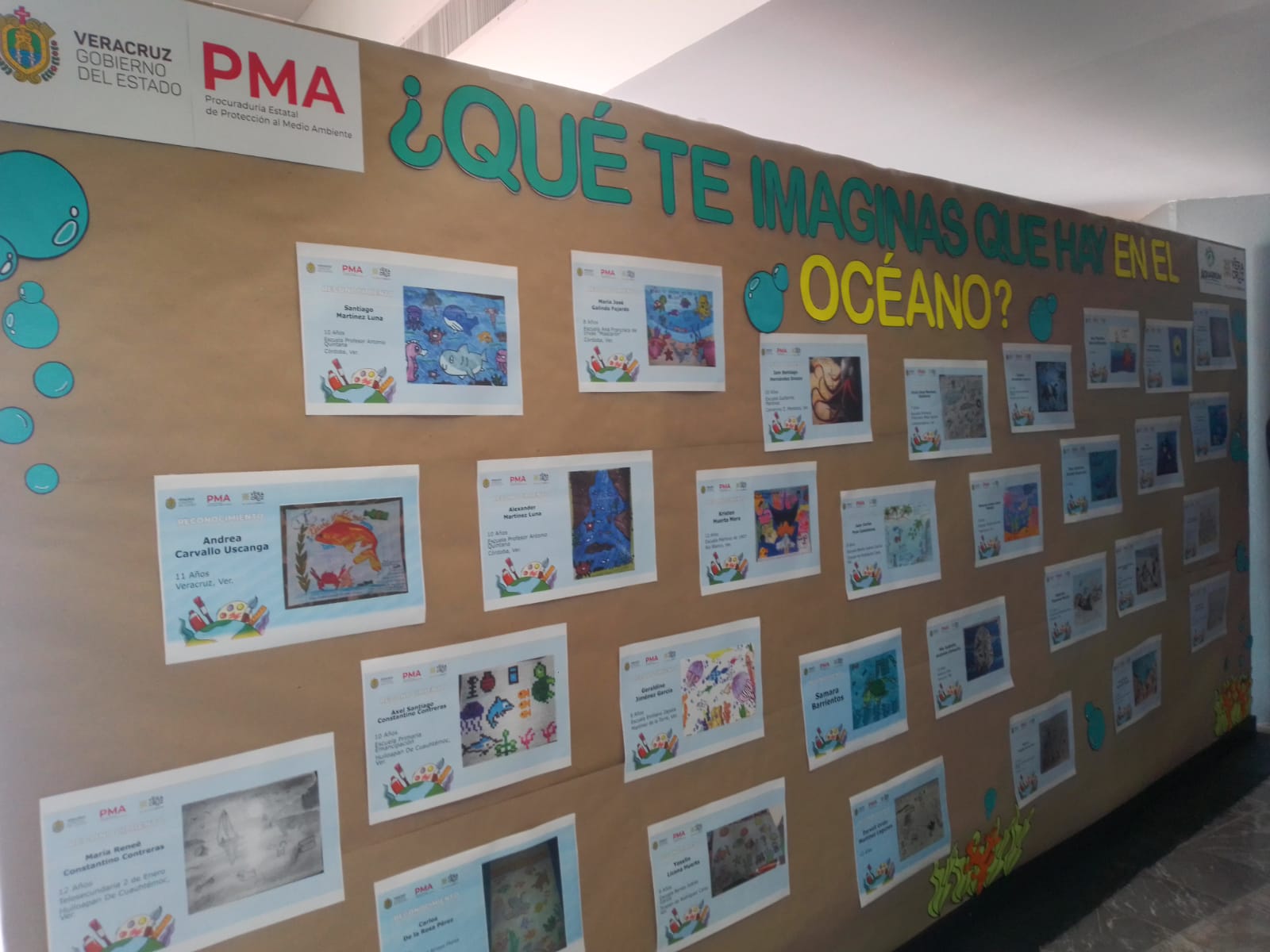 PMA reconoce a ganadores de concurso de dibujo infantil