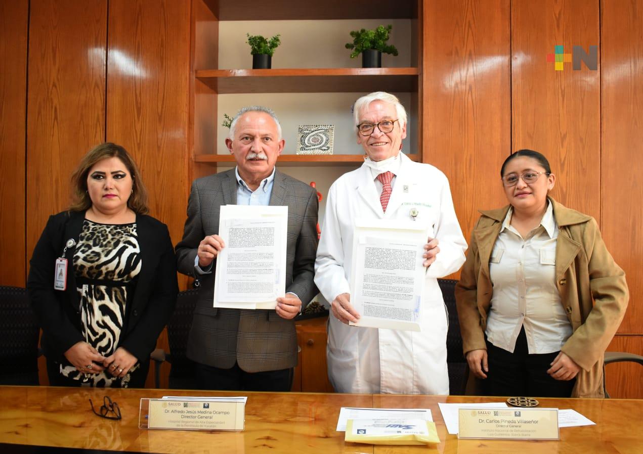 Unidades de alta especialidad firman convenio sobre sistema automatizado de información hospitalaria