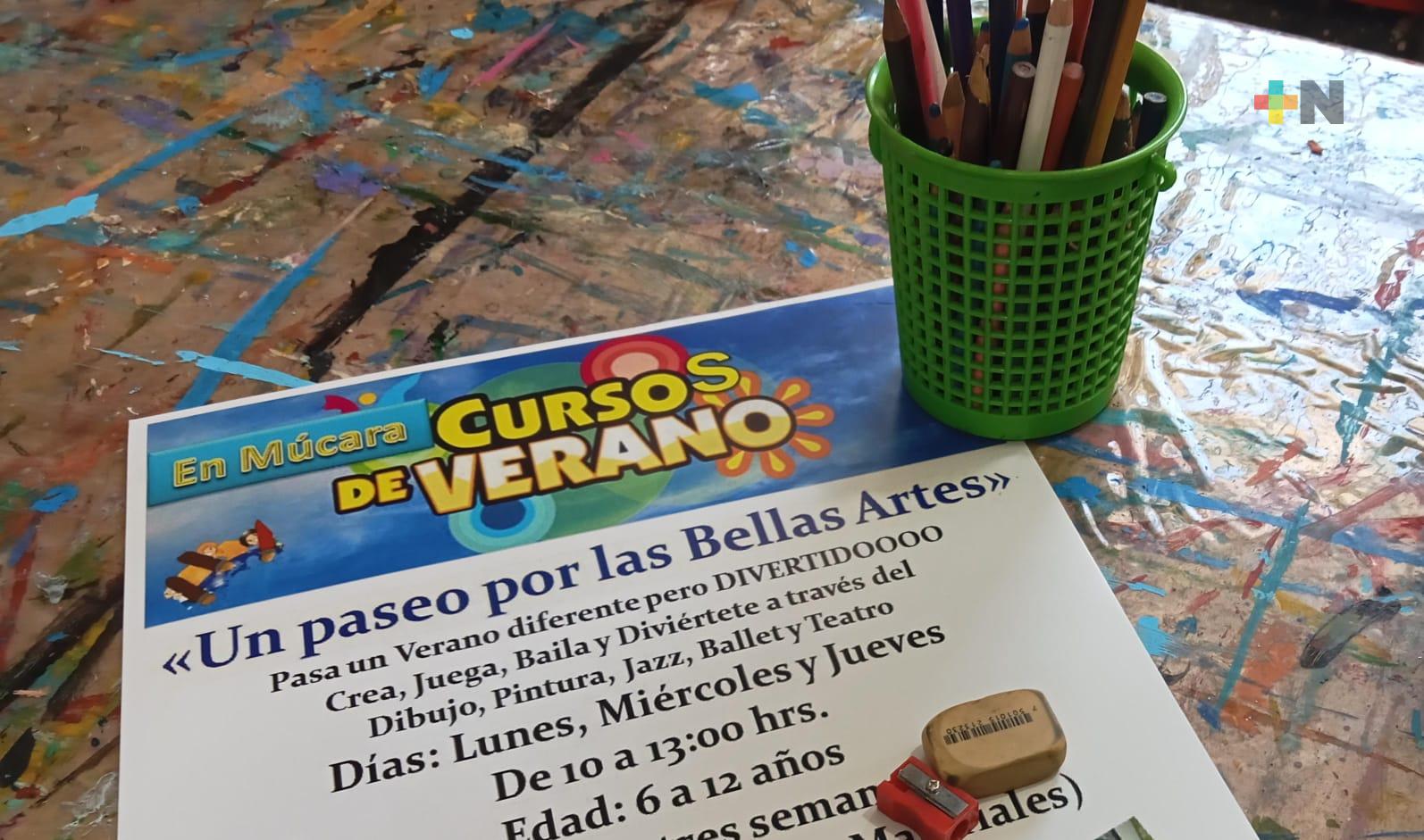 Impartirán curso de verano enfocado a las bellas artes para infantes