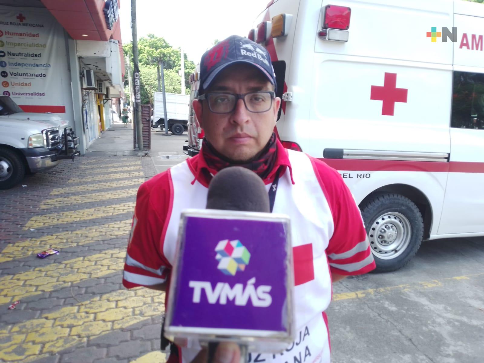 Cruz Roja ha atendido 82 casos de emergencia en carnaval