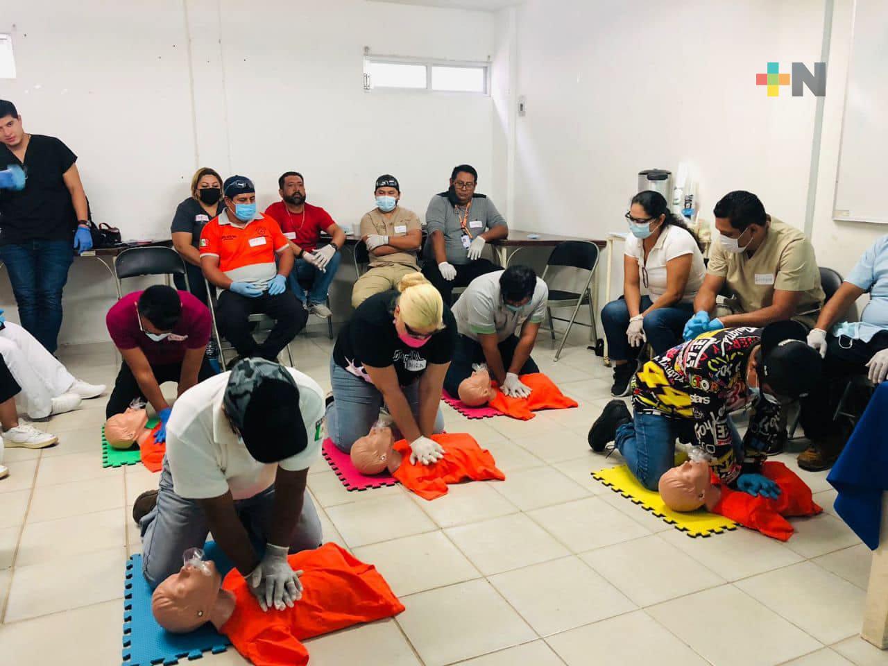 Brinda Secretaría de Salud cursos a personal del Hospital General de Minatitlán