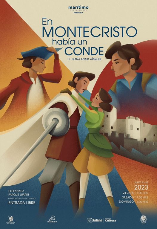 “En Montecristo había un Conde” se presentará en el parque Juárez