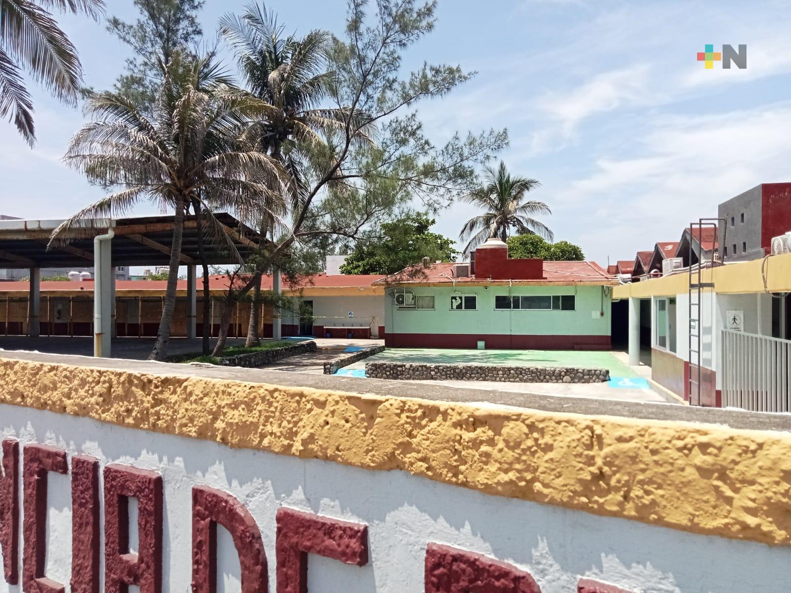 Suspenden actividad en estancia infantil del ISSSTE; salitre desgastó instalaciones