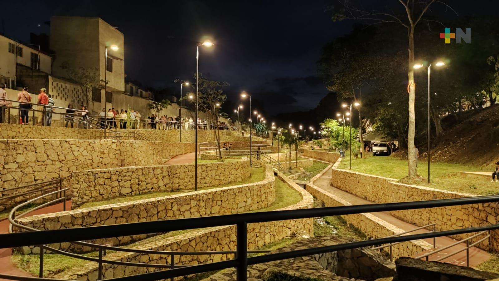 En Córdoba inauguran parque urbano Huilango