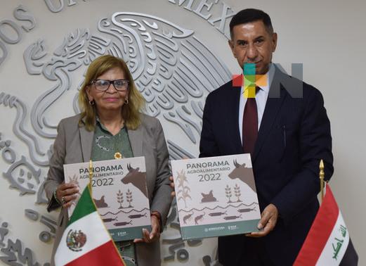 Interesa a Irak ampliar comercio agroalimentario con México: Agricultura