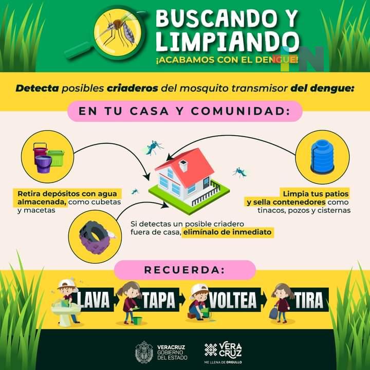 Lanzan campaña contra el dengue