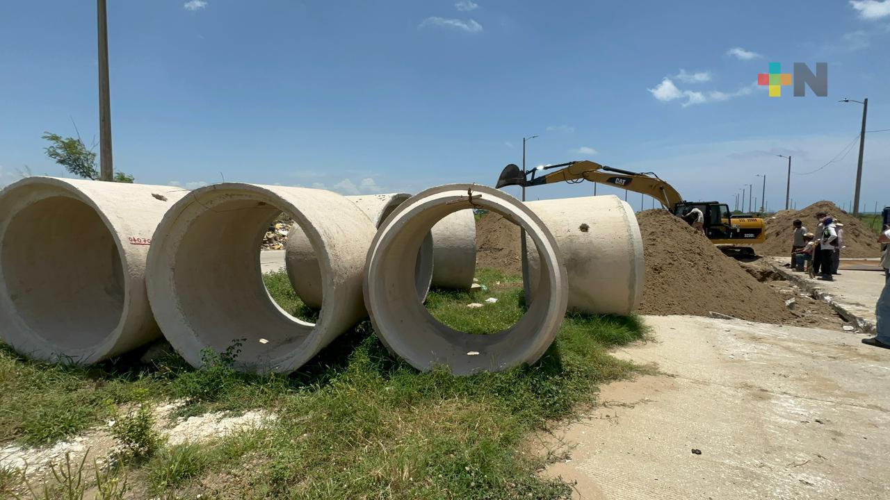 Invertirán 10 mdp en rehabilitar avenida Jirafas de Coatzacoalcos