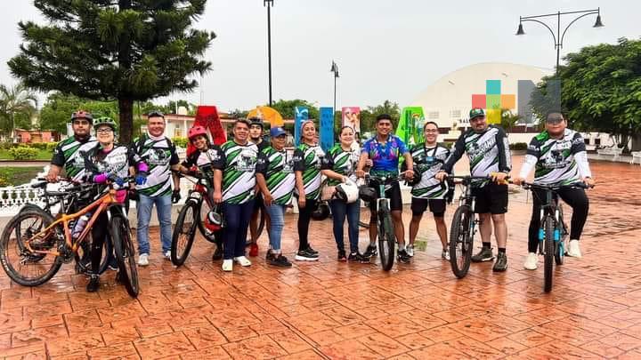 Llevan a cabo rodada familiar Explor-Ando Acula