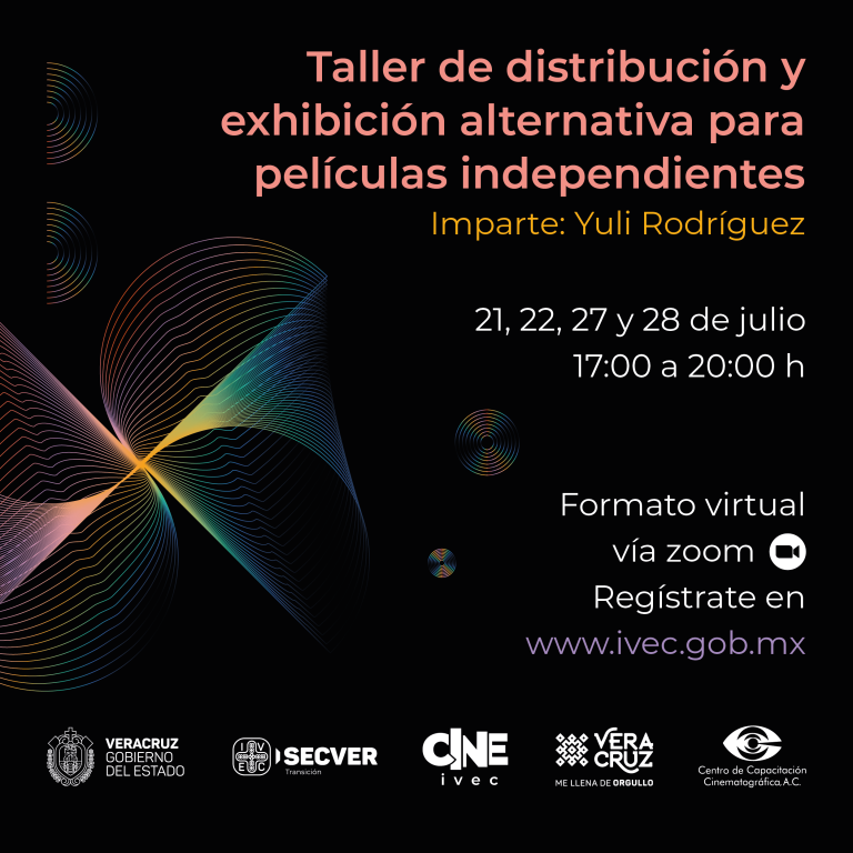 Invitan al taller virtual “Distribución y exhibición alternativa para películas independientes”