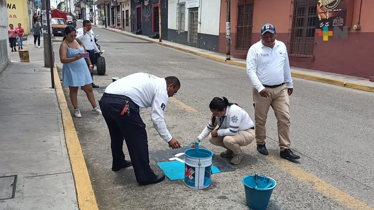 En Tlapacoyan trabajan para abatir rezago en materia de vialidad