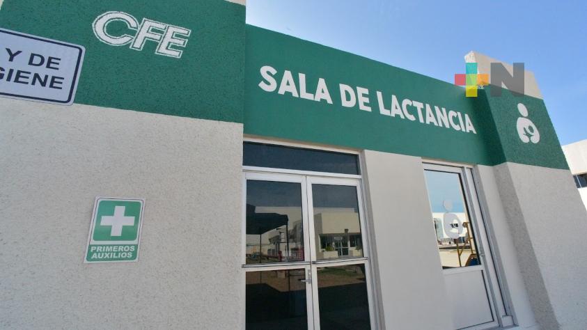 Instala CFE 50 lactarios en centros de trabajo, a nivel nacional