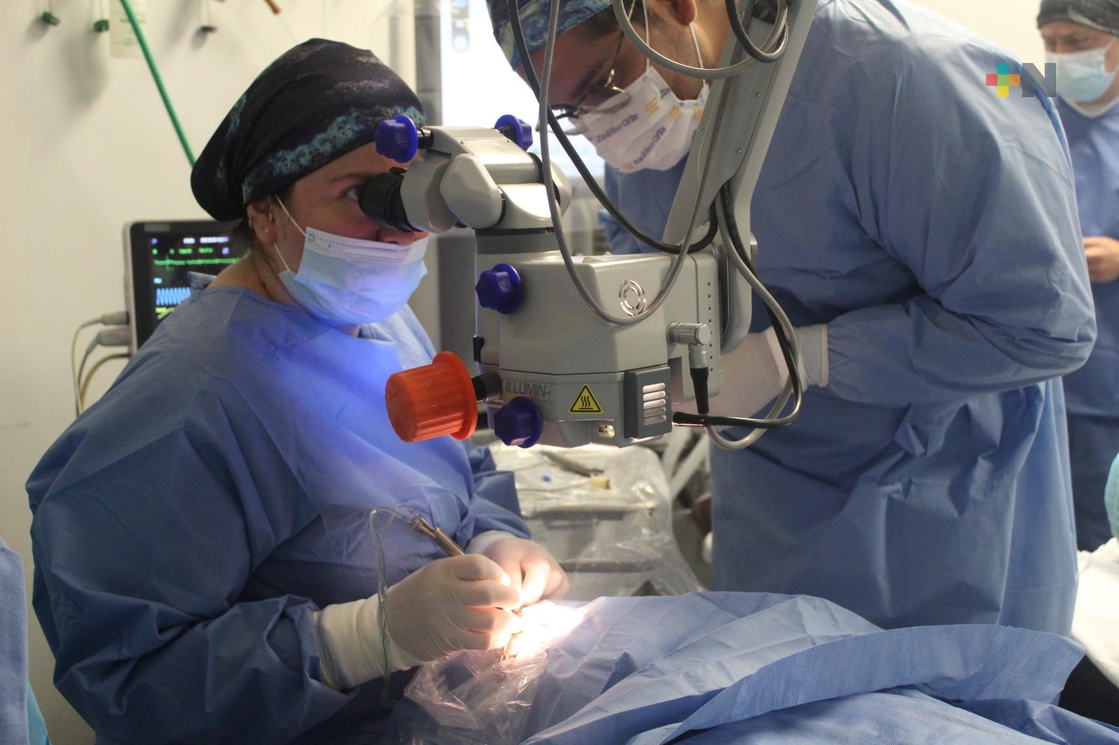 Realizó IMSS Veracruz Norte la Jornada de cirugías de cataratas, en Tejería