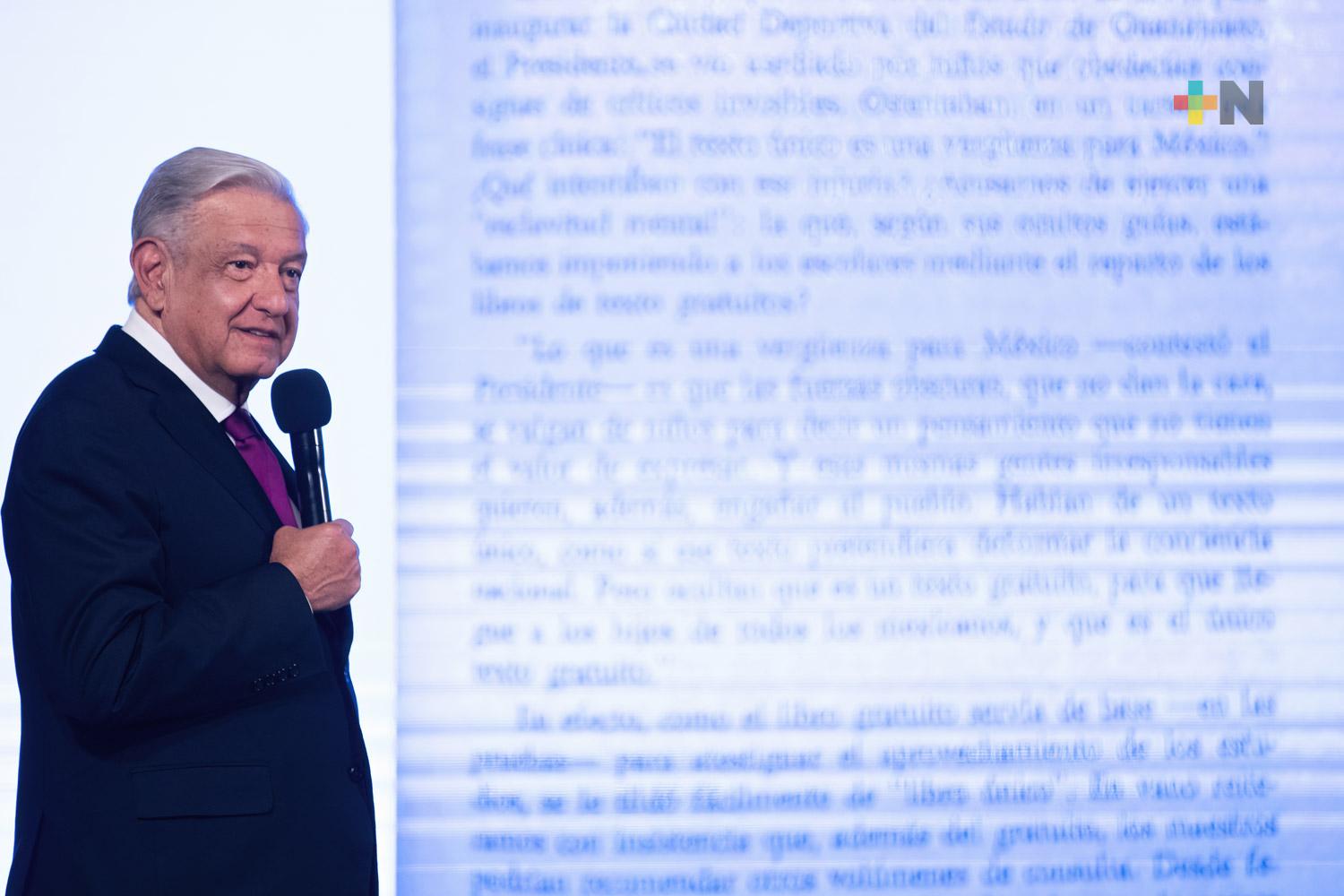 Libros de texto gratuitos están garantizados para próximo ciclo escolar