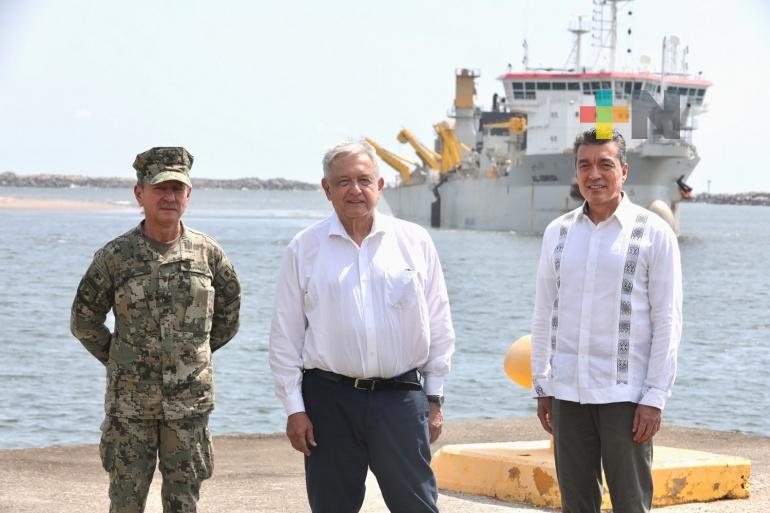 Presidente supervisa en Chiapas obras del Corredor Interoceánico del Istmo