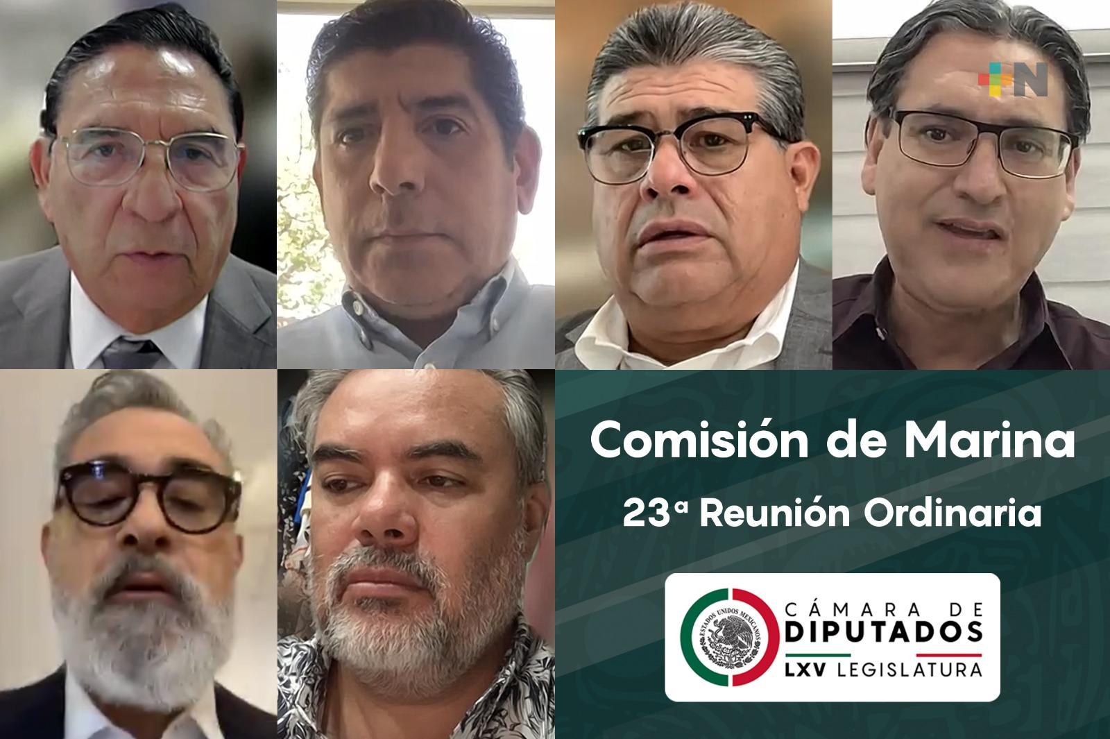 Acuerda Comisión de Marina solicitar prórroga para analizar iniciativa sobre inspección naval privada