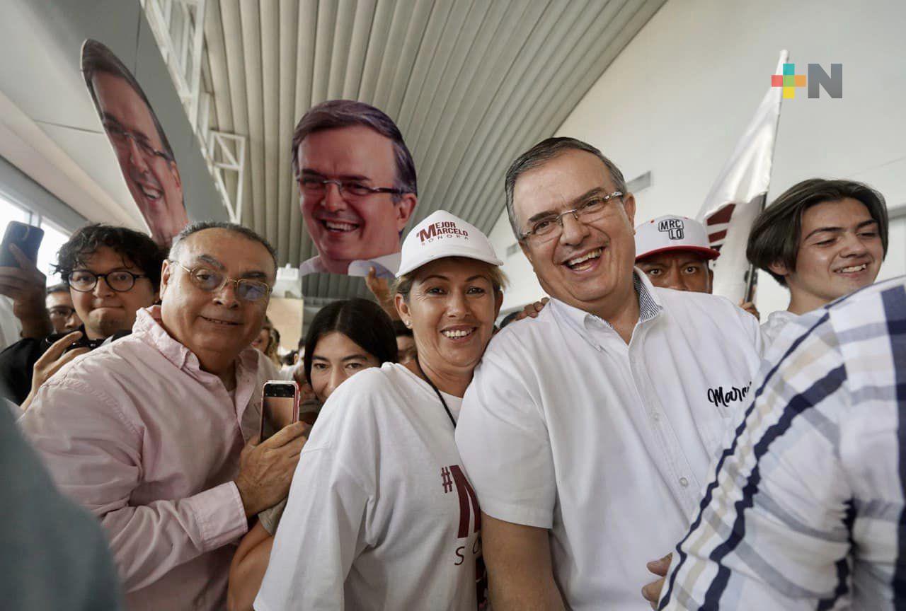 En el norte también se logra grandeza: Marcelo Ebrard