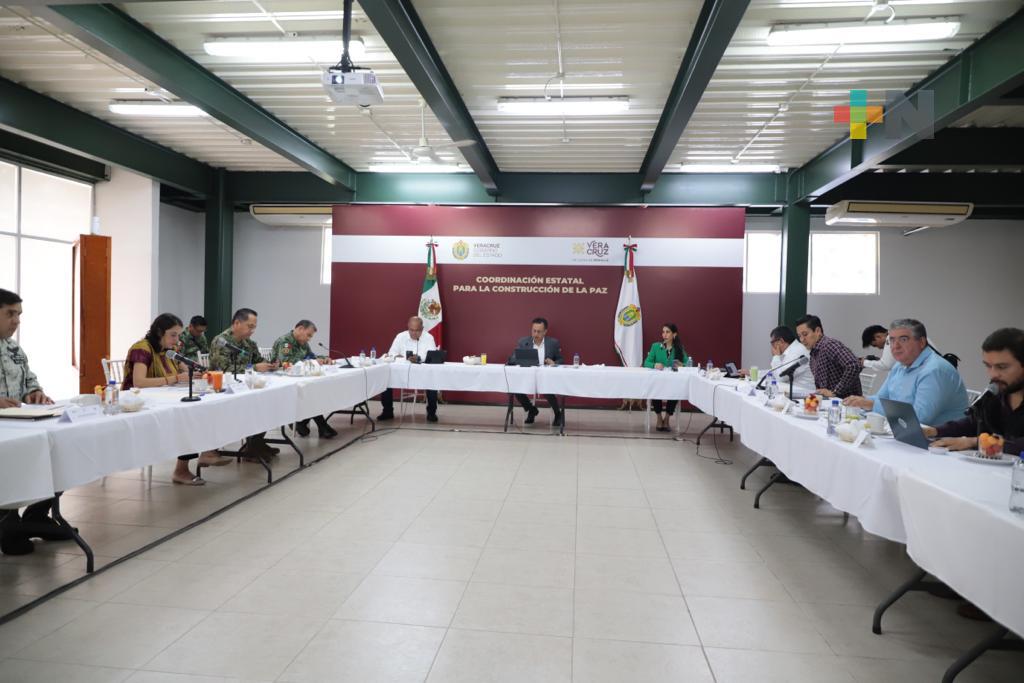 FGE brinda informe en Mesa de Coesncopaz celebrada en Emiliano Zapata