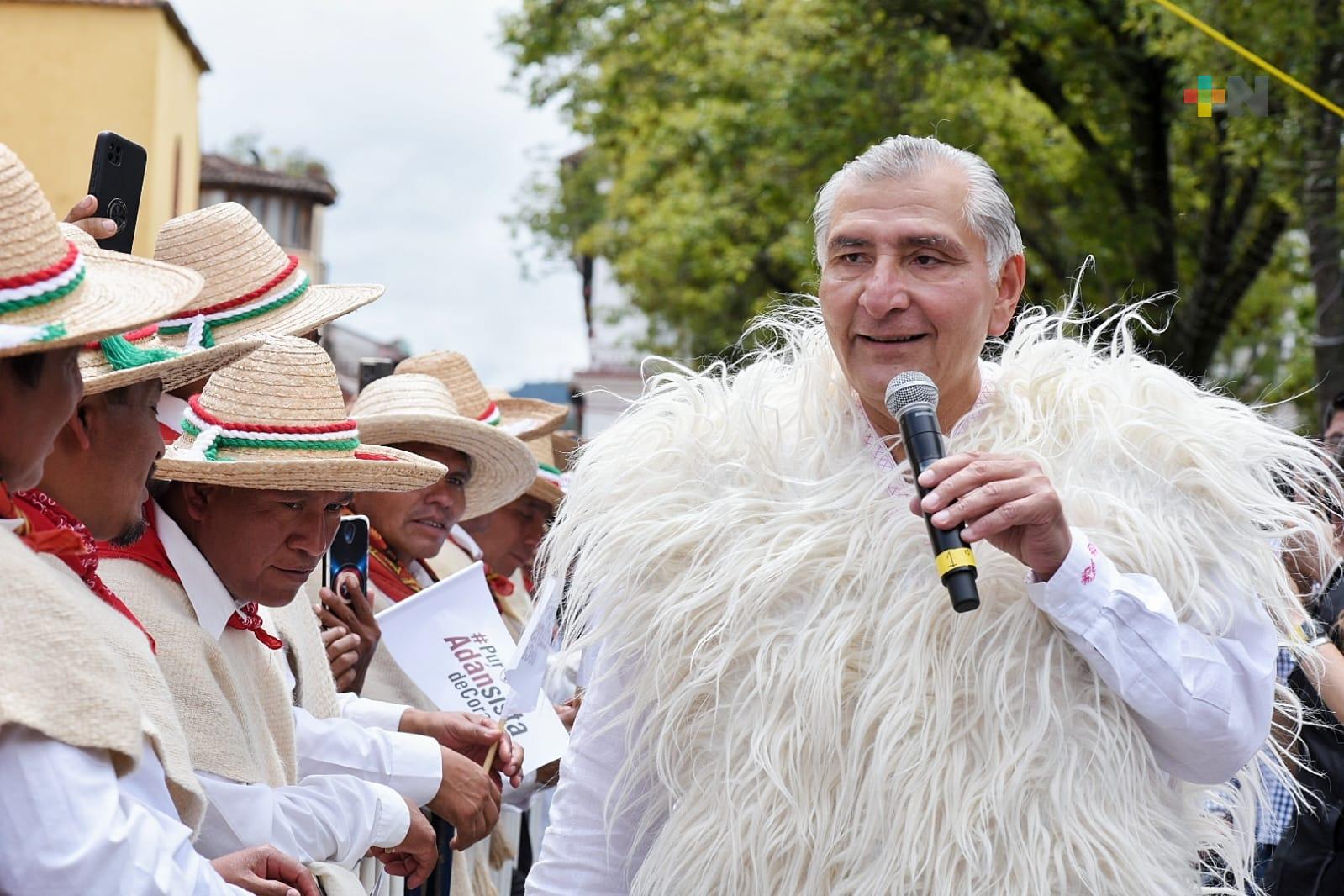 En Chiapas hoy florece la Cuarta Transformación: Adán Augusto López