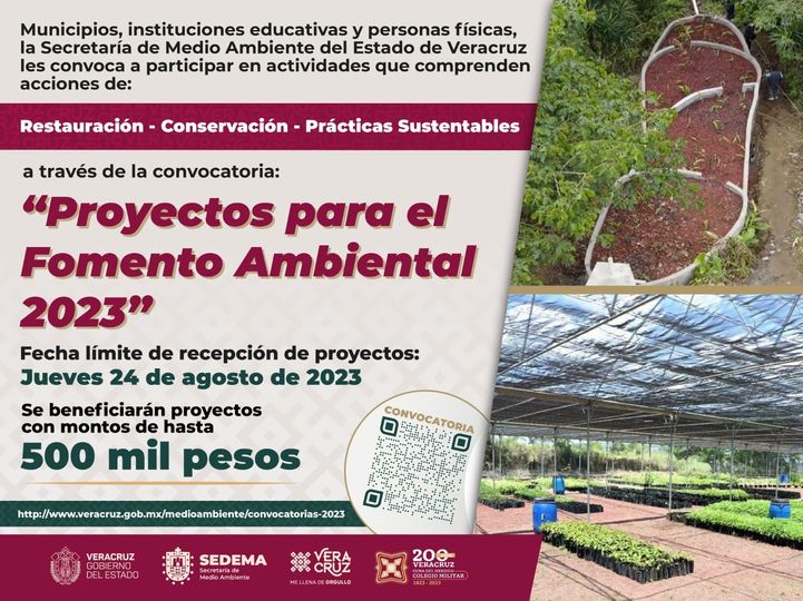 Sedema lanza convocatoria “Proyectos para el Fomento Ambiental 2023”