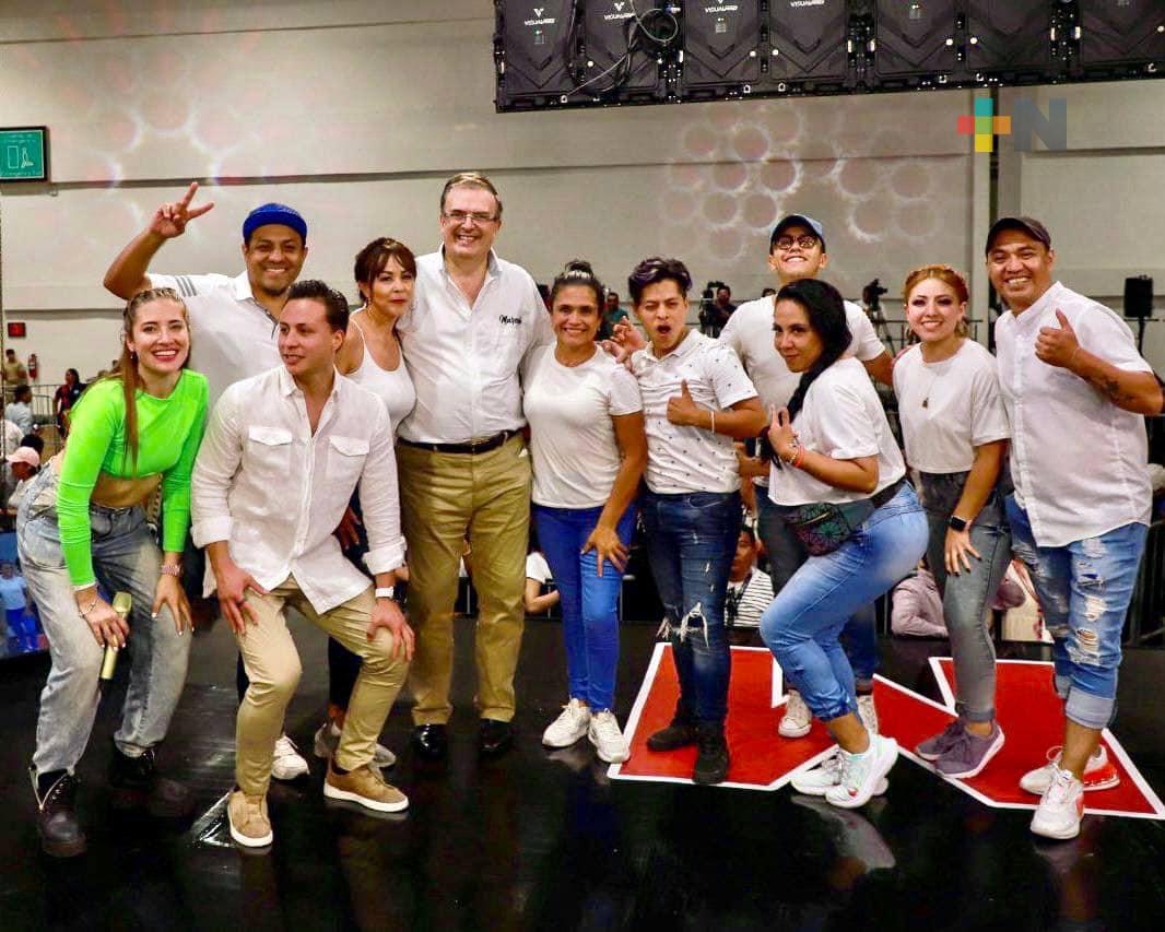 Los jóvenes son la consolidación de la Cuarta Transformación: Marcelo Ebrard