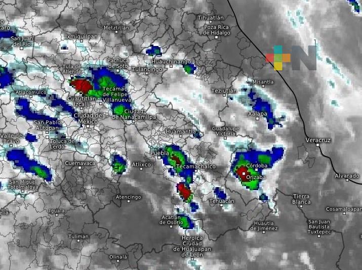 Nublados con lluvias, chubascos y tormentas aisladas en la entidad