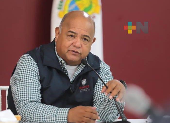 Lamenta secretario de Gobierno, Eric Cisneros fallecimiento del titular de Salud en la entidad