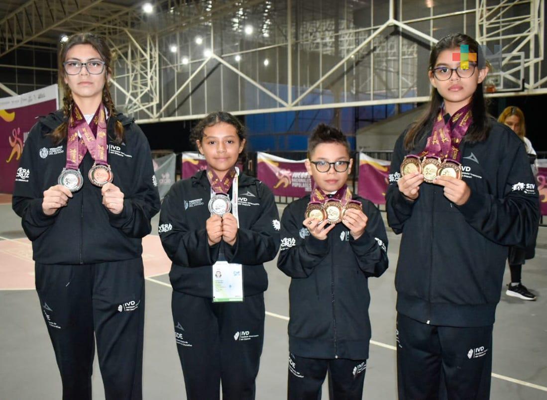 Veracruz ganó 9 preseas en los Juegos Nacionales Populares 2023